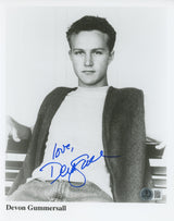 Devon Gummersall Nashville "Love" Signed 8x10 Black & White Photo BAS #BM03363
