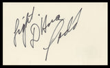 Diane Ladd Wild At Heart Light Authentic Signed 3x5 Index Card BAS #BV59068