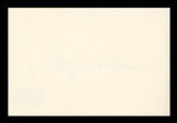 Denver Pyle The Dukes Of Hazzard Authentic Signed 4x6 Index Card BAS #BS29425