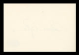 Denver Pyle The Dukes Of Hazzard Authentic Signed 4x6 Index Card BAS #BS29425
