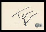 Tom Sizemore Saving Private Ryan Authentic Signed 4x6 Index Card BAS #BS29444