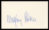Wolfgang Petersen Das Boot Authentic Signed 3x5 Index Card BAS #BV59072