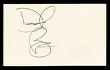 Diedrich Bader Napoleon Dynamite Authentic Signed 3x5 Index Card BAS #BL96948