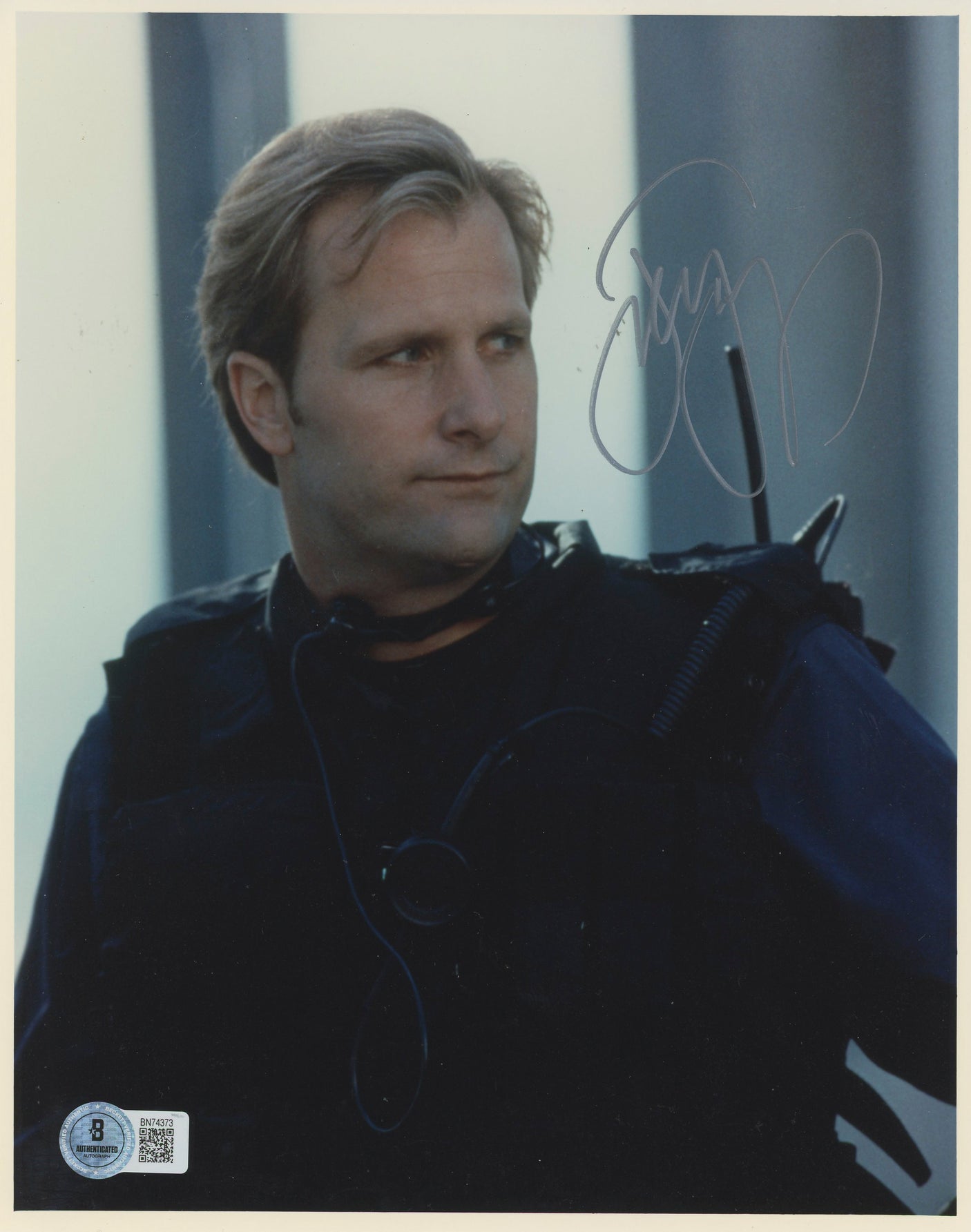Jeff Daniels Speed Authentic Signed 8x10 Photo Autographed BAS #BN74373