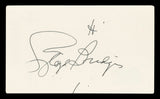 Lloyd Bridges Sea Hunt Authentic Signed 3x5 Index Card Autographed BAS #BV03457