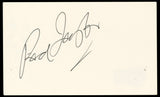 Rod Taylor Young Cassidy Authentic Signed 3x5 Index Card BAS #BN33310