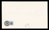 Barbara Eden I Dream of Jeannie Authentic Signed 3x5 Index Card BAS #BL96721