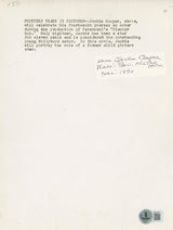 Jackie Cooper Superman "Best Always" Authentic Signed 7.5x10 Photo BAS #BN74371