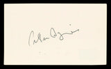 Peter Bogdanovich Authentic Signed 3x5 Index Card Autographed BAS #BV03459