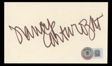 Nancy Cartwright The Simpsons Authentic Signed 3x5 Index Card BAS #BL98204