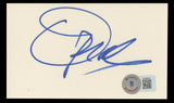 Oprah Winfrey The Oprah Winfrey Show Signed 3x5 Index Card BAS #BL98023