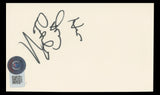 Don Rickles Run Silent, Run Deep Authentic Signed 3x5 Index Card BAS #BL96287
