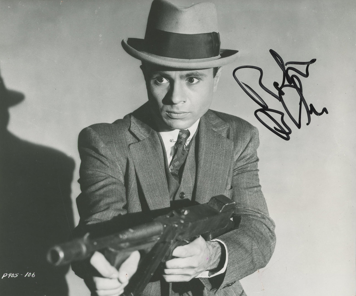 Robert Blake The Purple Gang Authentic Signed 7x8.5 Photo BAS #BN74361