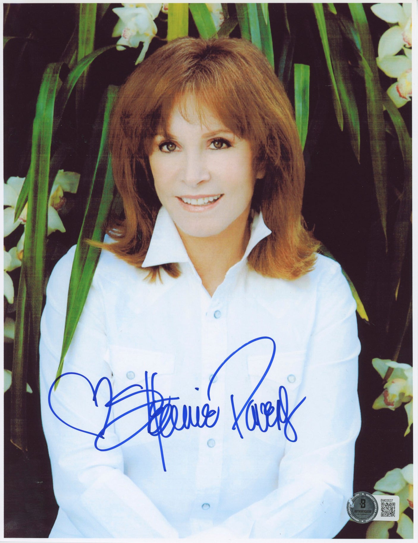 Stefanie Powers McLintock! Authentic Signed 8.5x11 Photo BAS #BM03537