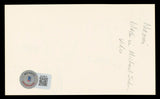 Naomi Campbell Vogue Magazine "Peace x Love" Signed 3x5 Index Card BAS #BL98819
