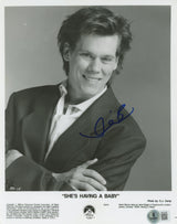 Kevin Bacon She's Having A Baby Authentic Signed 8x10 Photo BAS #BN74355