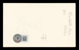 Charlotte Rae The Facts of Life Authentic Signed 3x5 Index Card BAS #BL96730