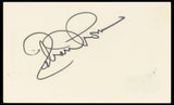 Richard Thomas The Waltons Authentic Signed 3x5 Index Card BAS #BN33320