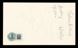 Sydney Pollack Authentic Signed 3x5 Index Card Autographed BAS #BV03469
