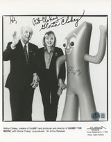 Art Clokey & Gloria Clokey Gumby Authentic Signed 8x10 Photo BAS #BM03844