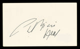 Patricia Neal Hud Authentic Signed 3x5 Index Card Autographed BAS #BV03470