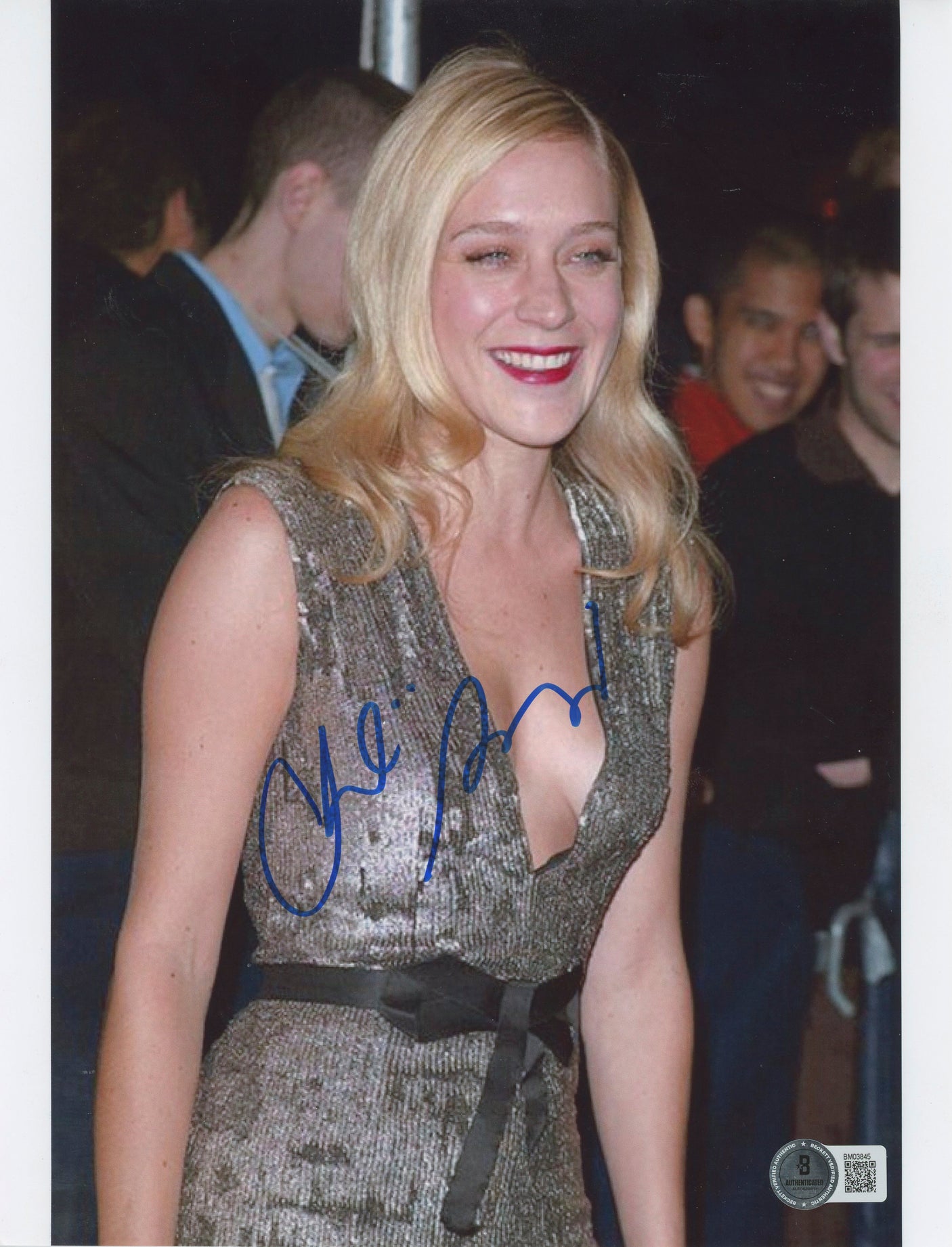 Chlo Sevigny Boys Don't Cry Authentic Signed 8.5x11 Photo BAS #BM03845