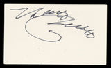 Valerie Perrine Lenny Authentic Signed 3x5 Index Card Autographed BAS #BV03472