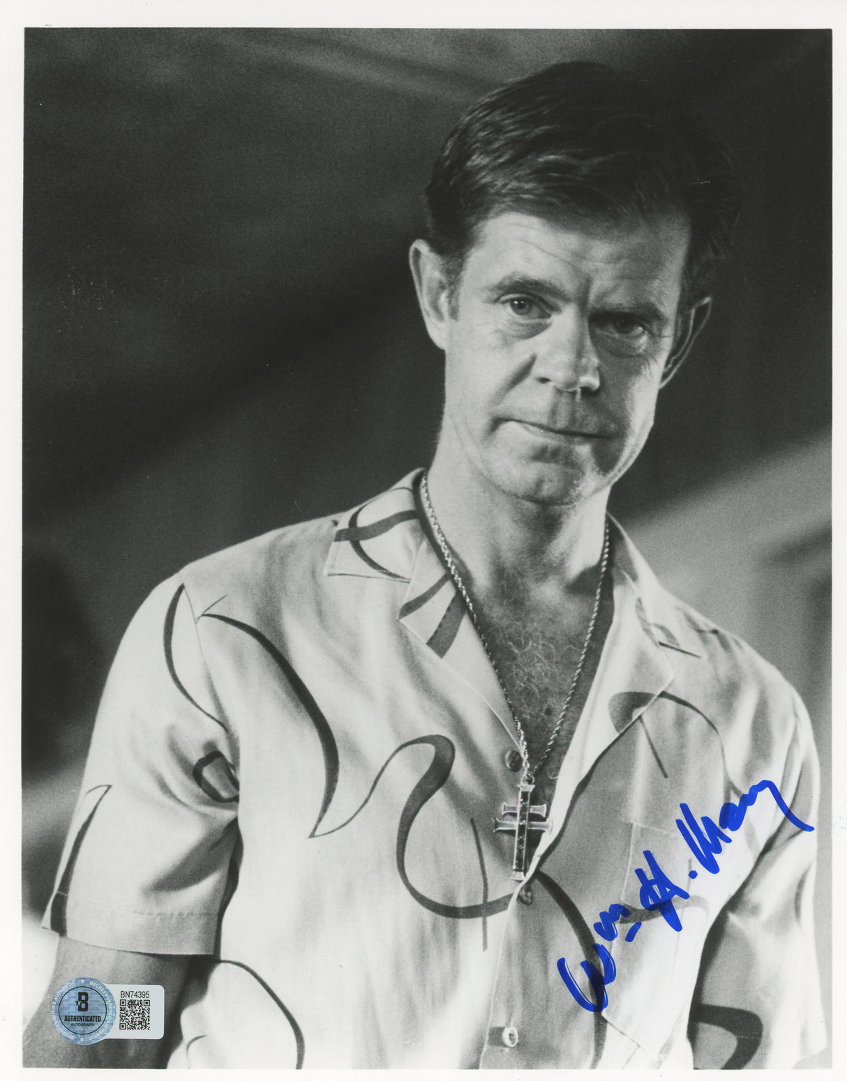 William H. Macy Fargo Authentic Signed 8x10 Photo Autographed BAS #BN74395