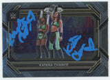 Katana Chance WWE Authentic Signed 2023 Panini Prizm #84 Card BAS #BS86894