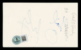 Gail O'Grady NYPD Blue Authentic Signed 3x5 Index Card Autographed BAS #BV03480