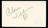 Clarence Williams III The Mod Squad Authentic Signed 3x5 Index Card BAS #BT01222