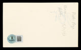 Patti Page Jimmy Joy Band Authentic Signed 3x5 Index Card BAS #BV03481