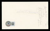 Jeanette Nolan Man Who Shot Liberty Valance Signed 3x5 Index Card BAS #BL98798