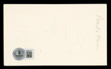 Pamela Mason Lady Possessed Authentic Signed 3x5 Index Card BAS #BV03107