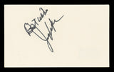 Jerry Van Dyke Coach "Best Wishes" Authentic Signed 3x5 Index Card BAS #BL96752