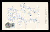 Jeanette Nolan Man Who Shot Liberty Valance Signed 3x5 Index Card BAS #BL98796