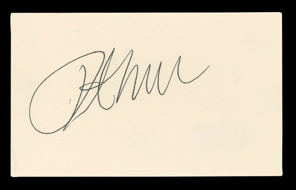 Peter Weller RoboCop Authentic Signed 3x5 Index Card Autographed BAS #BL96753