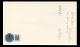 William Friedkin The Exorcist Authentic Signed 3x5 Index Card BAS #BT01230