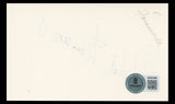 Richard Farnsworth Sylvester Authentic Signed 3x5 Index Card BAS #BT01246