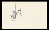 David Hasselhoff Knight Rider Authentic Signed 3x5 Index Card BAS #BL96755