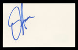 David Hasselhoff Knight Rider Authentic Signed 3x5 Index Card BAS #BL96757