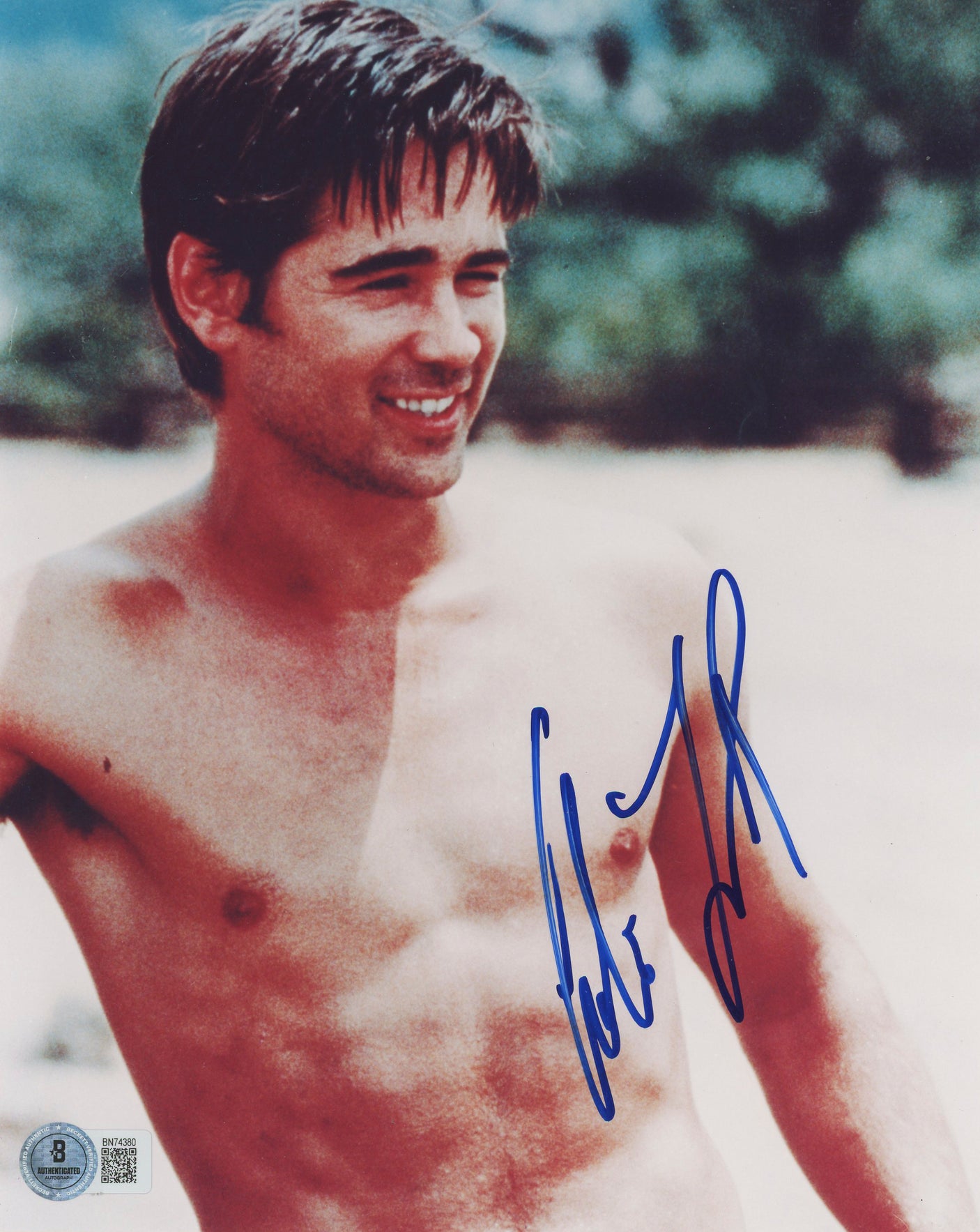 Colin Farrell American Outlaws Authentic Signed 8x10 Photo BAS #BN74380