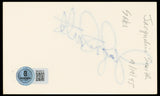 Jacqueline Smith Charlie's Angels Authentic Signed 3x5 Index Card BAS #BN33273