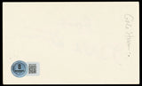 Gale Storm My Little Margie "Love!" Authentic Signed 3x5 Index Card BAS #BN33268