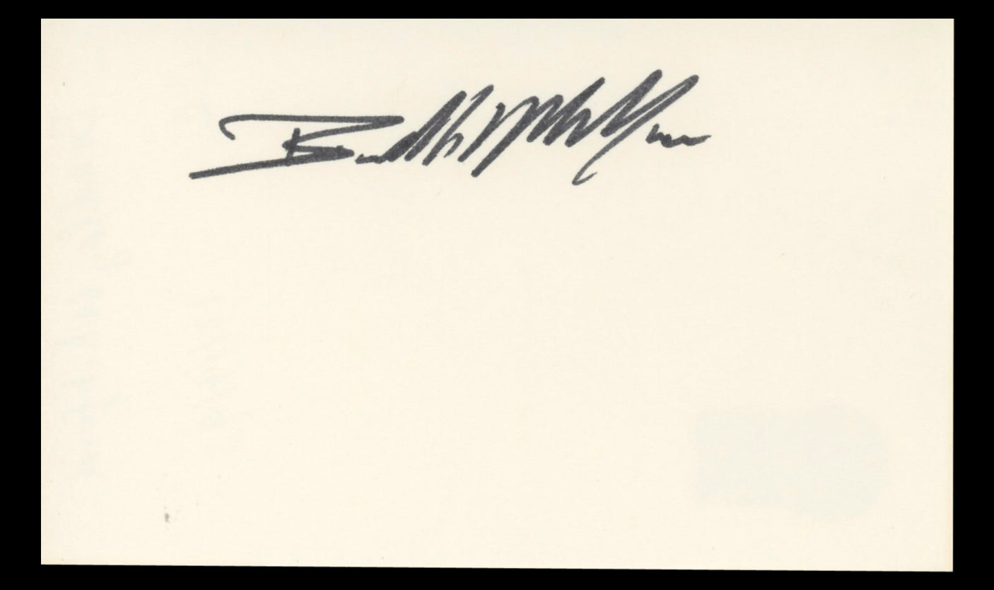 Bradley Whitford The West Wing Authentic Signed 3x5 Index Card BAS #BT01225