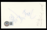 Joey Lawrence Blossom "2003" Authentic Signed 3x5 Index Card BAS #BL98782