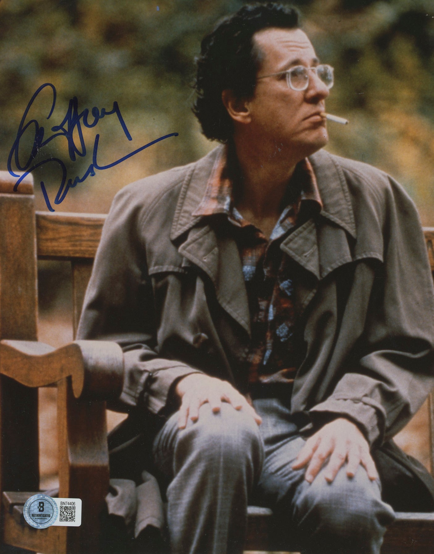 Geoffrey Rush Shine Authentic Signed 8x10 Photo Autographed BAS #BN74406