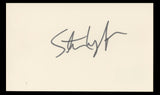 Steven Wright Louie Authentic Signed 3x5 Index Card Autographed BAS #BT01228