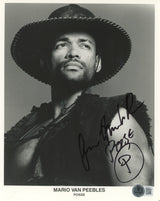 Mario Van Peebles Posse "Posse" Authentic Signed 8x10 Photo BAS #BM03315
