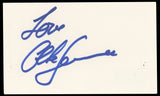 Elke Sommer The Pink Panther Authentic Signed 3x5 Index Card BAS #BN33227
